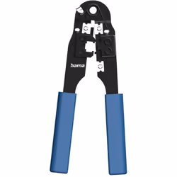 - Idéal pour le montage de fiches modulaires 8P8C (RJ45) sur un câble réseau non assemblé ,- Optimisé pour les câbles en roul ...