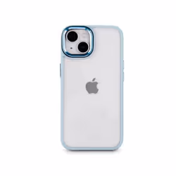 Hama 00138172, Housse, Apple, iPhone 13, 15,5 cm (6.1"), Bleu, Transparent