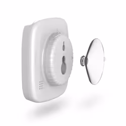 Hama 00185893 Horloge murale et de table Horloge numérique Carré Blanc