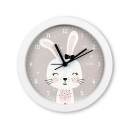 Hama Maui Horloge analogique Rond Gris, Blanc