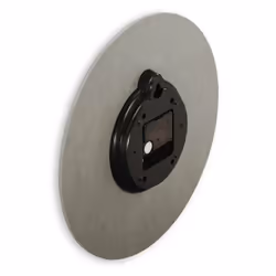 Hama Crete Horloge à quartz Rond Gris