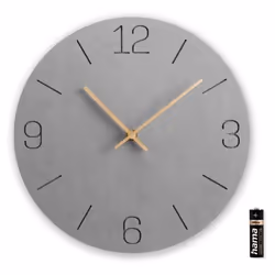 Hama Crete Horloge à quartz Rond Gris - Vue supplémentaire 4