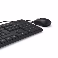 Hama CKM-200 clavier Souris incluse maison/bureau USB QWERTZ Allemand Noir - Vue supplémentaire 7
