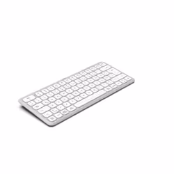 Hama WK-500 clavier maison/bureau RF sans fil + Bluetooth QWERTZ Allemand Gris, Blanc - Vue supplémentaire 4