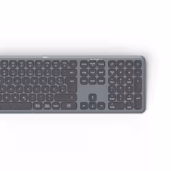 Hama WK-550 clavier maison/bureau RF sans fil + Bluetooth QWERTZ Allemand Noir, Gris foncé - Vue supplémentaire 6