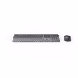 Hama WKM-550 clavier Souris incluse maison/bureau RF sans fil + Bluetooth QWERTZ Allemand Noir