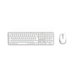 Hama WKM-550 clavier Souris incluse maison/bureau RF sans fil + Bluetooth QWERTZ Allemand Gris, Blanc