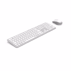 Hama WKM-550 clavier Souris incluse maison/bureau RF sans fil + Bluetooth QWERTZ Allemand Gris, Blanc - Vue supplémentaire 4