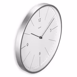 Hama Sardinia Horloge à quartz Cercle Gris, Blanc