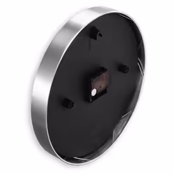 Hama Fiji Horloge radio-pilotée Cercle Rose, Argent