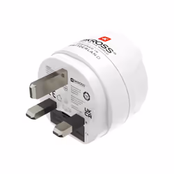 Hama 00223483 adaptateur prise d'alimentation Type G (Royaume-Uni) Type F Blanc