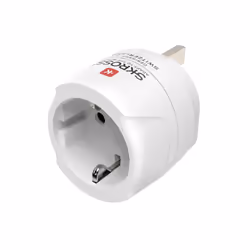Hama 00223483 adaptateur prise d'alimentation Type G (Royaume-Uni) Type F Blanc