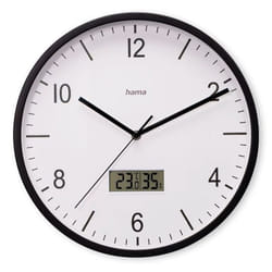 Hama Lanzarote Horloge radio-pilotée Cercle Noir