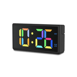 Hama Ibiza Réveil numérique Noir, Gris