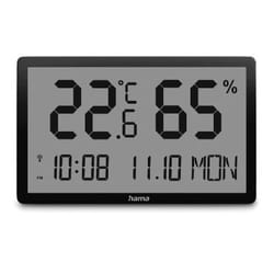 Hama 00222232 station météo numérique Noir Batterie