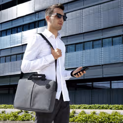 Hama Genua 39,6 cm (15.6") Sac Toploader Gris - Vue supplémentaire 5