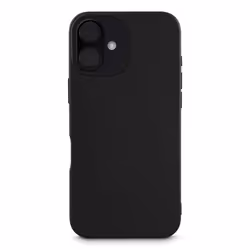 Hama Fantastic Feel, Housse, Apple, iPhone 16, 15,5 cm (6.1"), Noir