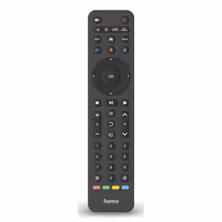 Hama 00221055, TV, IR Wireless, Appuyez sur les boutons, Noir