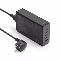 Hama 00201977 chargeur d'appareils mobiles Ordinateur portable, Chargeur électrique, Smartphone, Tablette Noir Secteur Charge rapide Intérieure