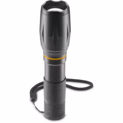 Lampe De Poche À Led « W200 », Piles, Zoom, Cob, Aluminium, 3 Modes Hama