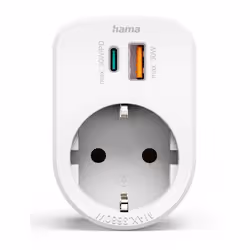 Hama 00223343 multiprise 1 sortie(s) CA Intérieure Blanc - Vue supplémentaire 2