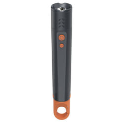 Hama - lampe de poche led ''FLX600'', piles, rés. chocs, alu., 4 mdes+sos, zoom