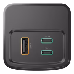 Hama High Power Lithium-Ion (Li-Ion) 24000 mAh Gris - Vue supplémentaire 2