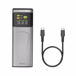 Hama High Power Lithium-Ion (Li-Ion) 24000 mAh Gris - Vue supplémentaire 5