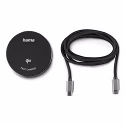 Hama 00201735 chargeur d'appareils mobiles Smartphone Noir USB Recharge sans fil Charge rapide Intérieure - Vue supplémentaire 5