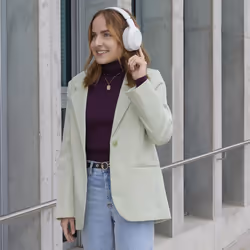 Hama Spirit Calypso III Casque Sans fil Arceau Appels/Musique Bluetooth Vert, Blanc - Vue supplémentaire 8