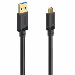Hama 00202005 câble USB USB 3.2 Gen 1 (3.1 Gen 1) 0,75 m USB A USB C Noir - Vue supplémentaire 2