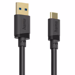 Hama 00202005 câble USB USB 3.2 Gen 1 (3.1 Gen 1) 0,75 m USB A USB C Noir - Vue supplémentaire 4