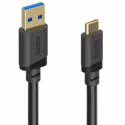 Hama 00202005 câble USB USB 3.2 Gen 1 (3.1 Gen 1) 0,75 m USB A USB C Noir - Vue supplémentaire 5