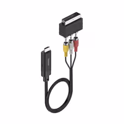 Hama 00205775 câble vidéo et adaptateur HDMI Type A (Standard) SCART (21-pin) Noir - Vue supplémentaire 2