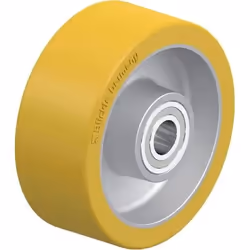 Blickle ALTH 100/15K, Roller, 875 kg, Châtain clair, Allemagne, 1 pièce(s), 100 mm