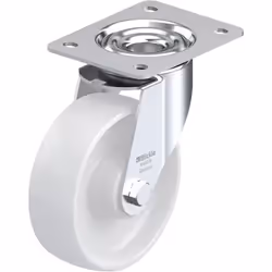Blickle LE-PO 150R, Roller, 750 kg, Acier, Blanc, Allemagne, 1 pièce(s), 190 mm