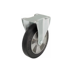 Blickle - Roulette fixe poids lourd b-alev 160K, charge limite 400kg roue diam. 160mm, dim plaque 140x110mm