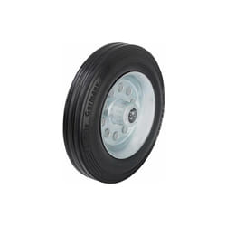 Blickle - Roue de guidage caoutchouc av jante acier ve 125/12R, charge 100 kg roue diam. 125 mm, trou axial diam. 12 mm