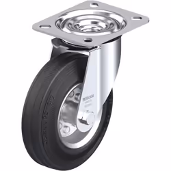 Blickle LE-VE 125R, Roller, 250 kg, Noir, Allemagne, 1 pièce(s), 150 mm