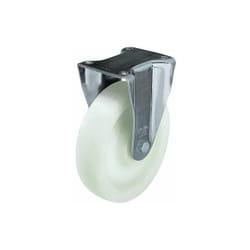 Roulettes acier/charge lourde capacite de charge 900kg roue diam. 200 mm, 140x110 mm
