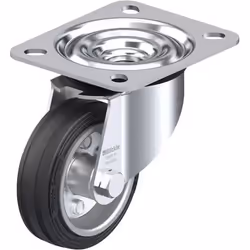Blickle LE-VE 80R, Roller, 125 kg, Noir, Acier, Allemagne, 1 pièce(s), 102 mm
