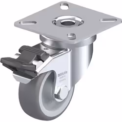 Blickle LPA-TPA 50G-FI, Roller, 125 kg, Gris, Acier, Allemagne, 1 pièce(s), 71 mm