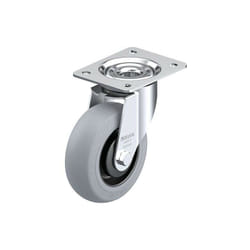 Blickle - Roulette pivotante tole acier le-poes 100K-SG diam.-roue 100mm