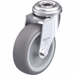 Blickle LRA-TPA 75G, Roller, 190 kg, Gris, Acier, Allemagne, 1 pièce(s), 98 mm