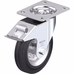 Blickle 374843, Roller, 340 kg, Noir, Allemagne, 1 pièce(s), 195 mm