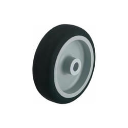 Roue revetue de caoutchouc thermosplastique, charge 50 kg roue diam. 50 mm, trou axe diam. 8 mm