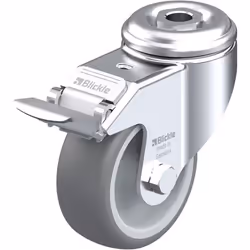 Blickle LKRA-TPA 80G-FI, Roller, 250 kg, Gris, Allemagne, 1 pièce(s), 108 mm
