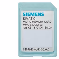 Siemens SIMATIC S7, 0,000512 Go, MMC, Turquoise