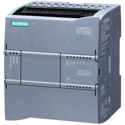 Unité centrale Siemens série S7-1200, 6 (entrées numériques, 2 switchs comme entrées analogiques) entrées , 4 (sorties ( Prix pour 1 )