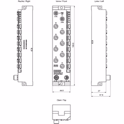 Siemens ET 200eco PN, DIQ 16x24VDC/2A, M12-L - Vue supplémentaire 4